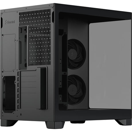 Carcasa de torre midi Fractal design pop 2 vision (negro | 1x USB-A | 1x USB-C | vidrio templado)