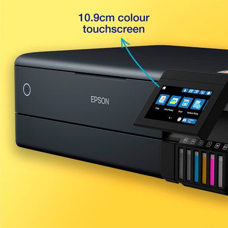 Epson ecotank et-8550 impresora de inyección de tinta todo en uno (negro, USB, WLAN, escanear, copiar)