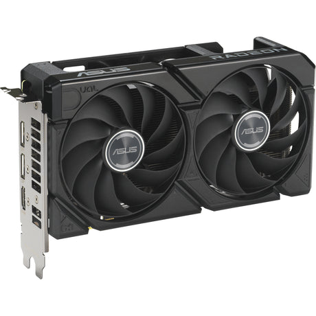 Tarjeta gráfica Asus dual radeon rx 9060 xt de 16 GB (negra, 2x display port, 1x HDMI)