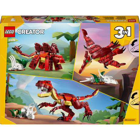 Juguete de construcción Lego dinosaurio feroz (31379)