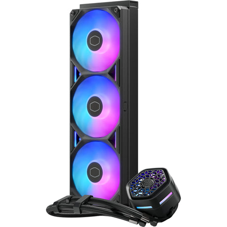 Cooler Master MasterLiquid 360 Atmos II VRM Ventilador Arbb Refrigeración por agua (Negro)