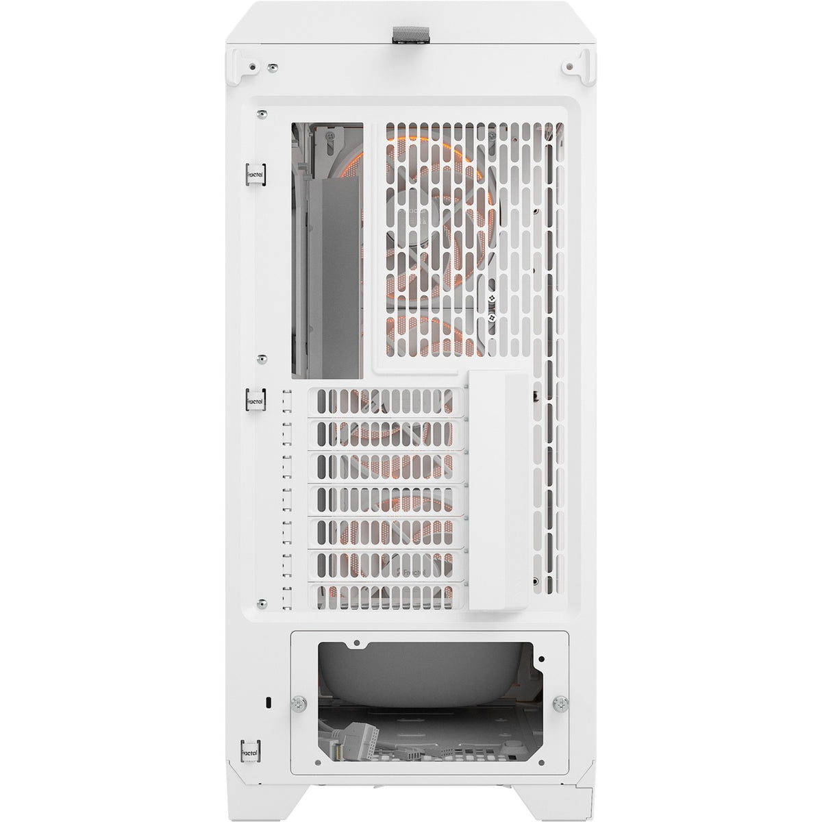 Fractal design meshify 3 ambience pro rgb carcasa midi torre (blanco | 2x usb-a | 1x usb-c | rgb | vidrio templado)