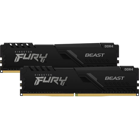 Kingston Fury Beast 16 GB DDR4-3200 (2x 8 GB) RAM (negro, KF432C16BBK2 16, XMP 2.0)