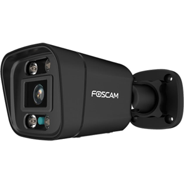 Foscam v4ec, cámara de seguridad poe starlight de 4mp (negra)