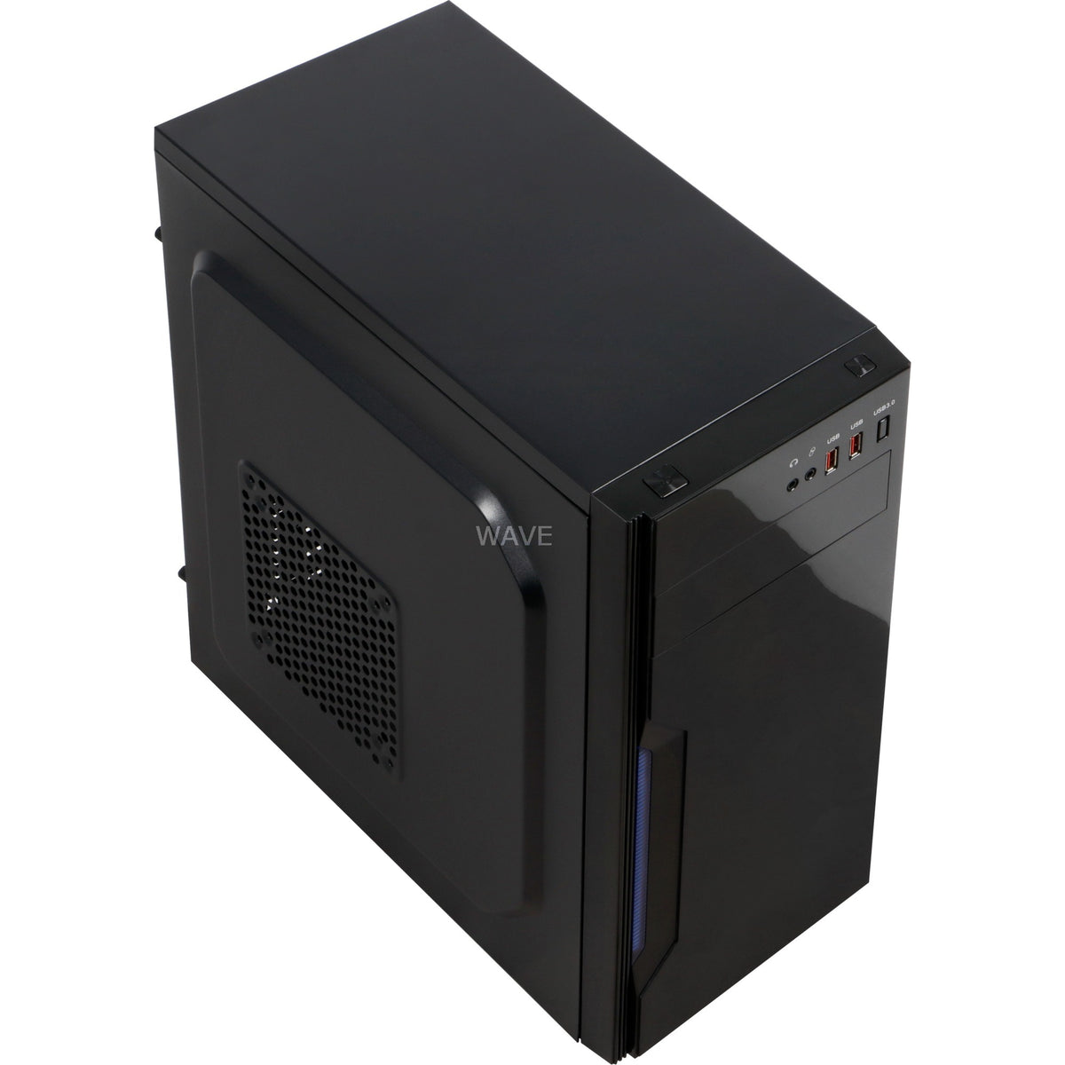 Carcasa midi tower inter-tech b-42 (negro | 2x USB-A)
