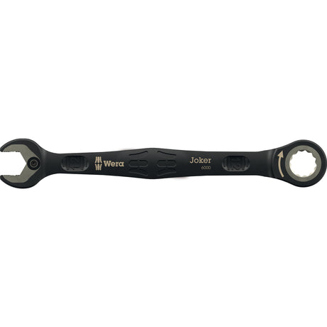 Wera 6000 joker black edition 11 juego 1 juego de llaves de trinquete combinadas, llave de 11 piezas (negro)