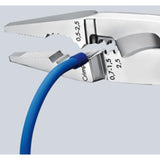 Alicates de instalación para electrónica Knipex 13 92 200 (rojo azul)