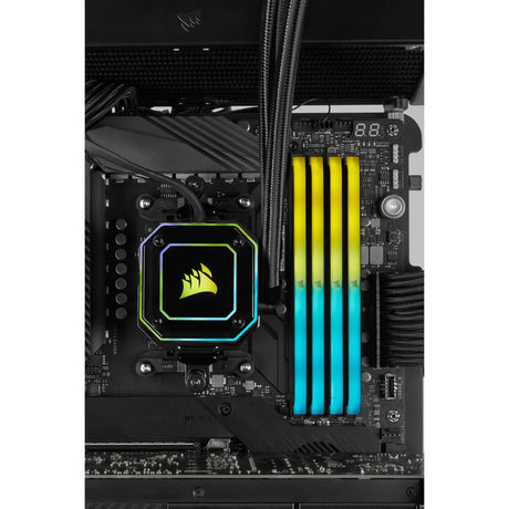 Corsair Vengeance RGB RS 16 GB DDR4-3200 (2x 8 GB) RAM (negro, cmg16gx4m2e3200c16, xmp 2.0)
