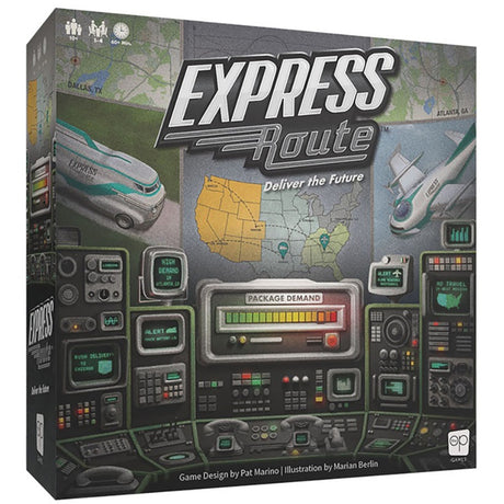 Juego de mesa European Player Network Express Route (inglés, 1 - 4 jugadores, 60 minutos, a partir de 10 años)