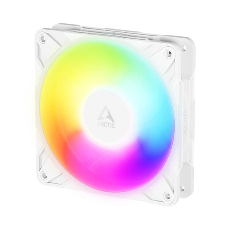 Ventiladores de caja Arctic p12 pro inversa a-rgb (blanco, 3 piezas, 120 x 120 x 27 mm, pwm)