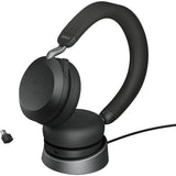 Auriculares supraaurales Jabra evoluciona2 75 (negro, link380c, equipos de microsoft)