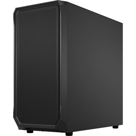 Fractal design focus 2 carcasa de torre midi sólida negra (negro | 2x USB-A)