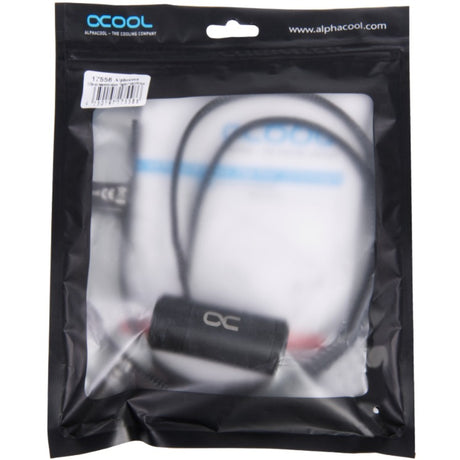 Alphacool es sensor de flujo y temperatura de alto flujo (negro)