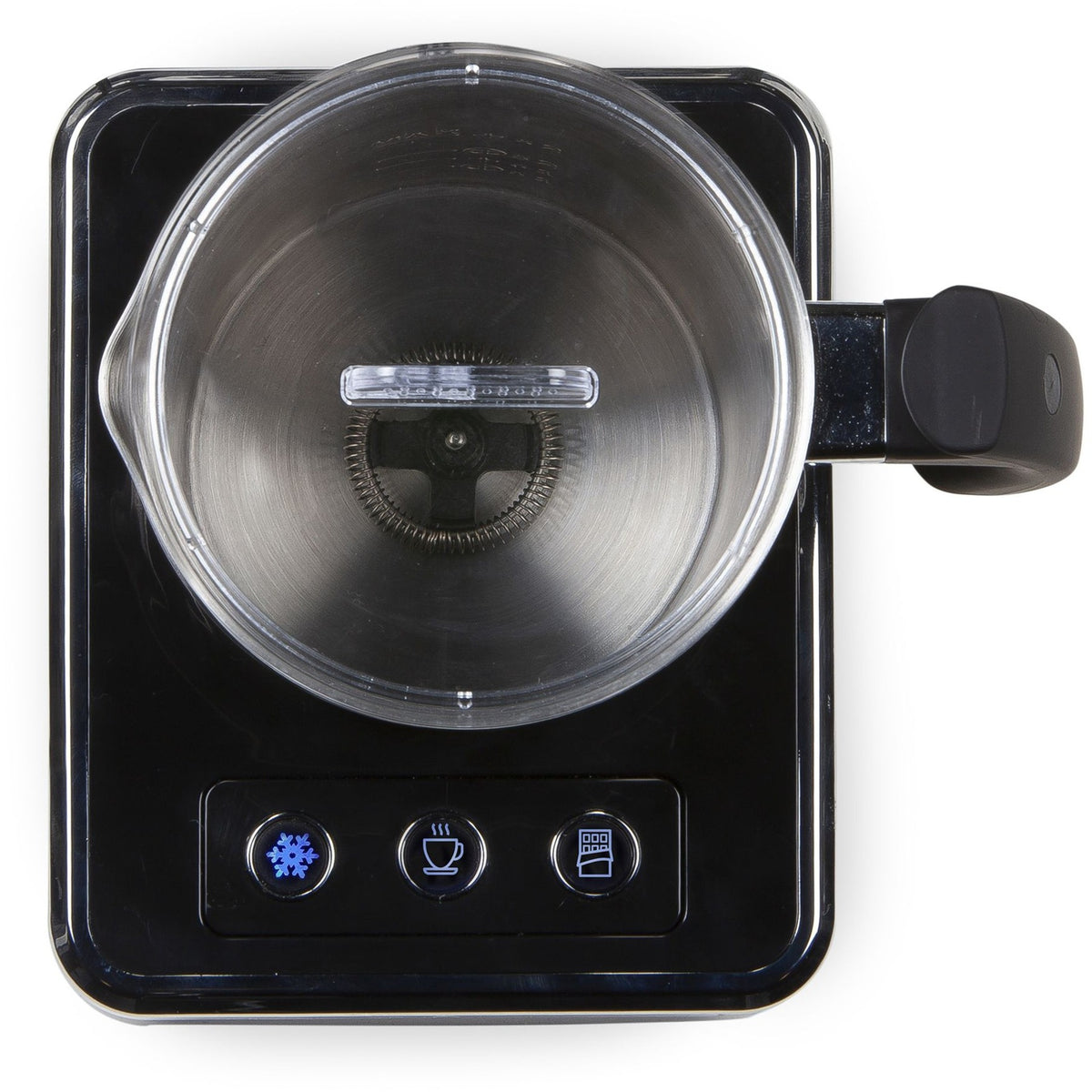 Espumador de leche Domo do717mf (acero inoxidable negro)