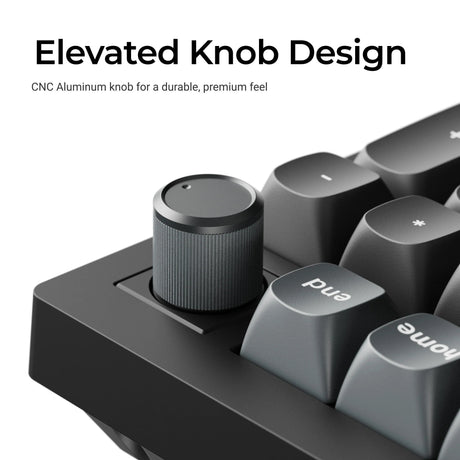 Teclado mecánico personalizado inalámbrico Keychron v5 ultra 8k (negro, diseño estadounidense (qwerty), seda pom banana, 96 %, rgb, intercambio en caliente, 2,4 ghz | bluetooth 5.3 | usb-c)