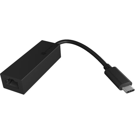 Icy box ib-lan100-c3 usb-c > adaptador lan gigabit ethernet (negro)