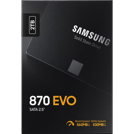 Samsung 870 evo 2 TB SSD (mz-77e2t0b UE, sata 600)