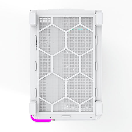 Carcasa torre midi montech king 95 pro (blanca | 2x USB-A | 1x USB-C | RGB | vidrio templado)