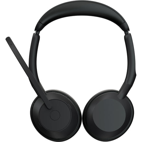 Jabra evoluciona2 55 - link390c ms estéreo con base de carga auriculares supraaurales (negro, estéreo, microsoft team, usb-c, link380c)