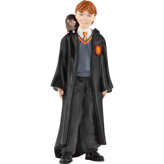 Schleich mundo mágico - ron weasley y la sarna - ron weasley scabbers - harry potter - 42634