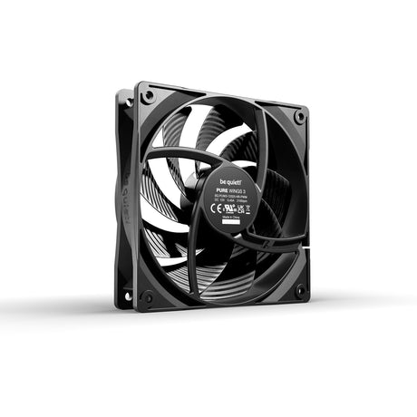 ¡Tranquilizarse! Pure Wings 3 ventiladores de caja de alta velocidad (negro, 3 piezas, 120 x 120 x 25 mm, pwm)