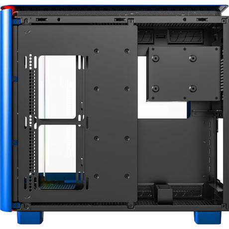 Carcasa torre midi Montech king 95 (azul | 2x USB-A | 1x USB-C | RGB | vidrio templado)