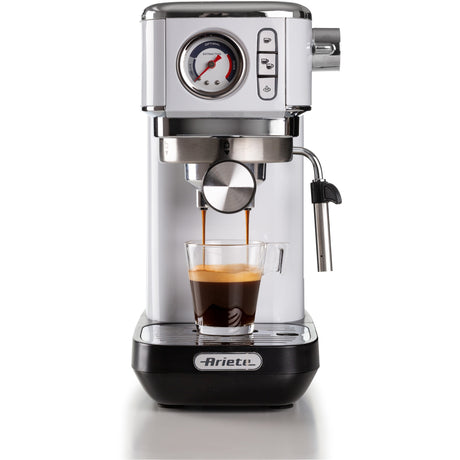 Cafetera espresso Ariete moderna espresso slim 1381 14 (blanca)