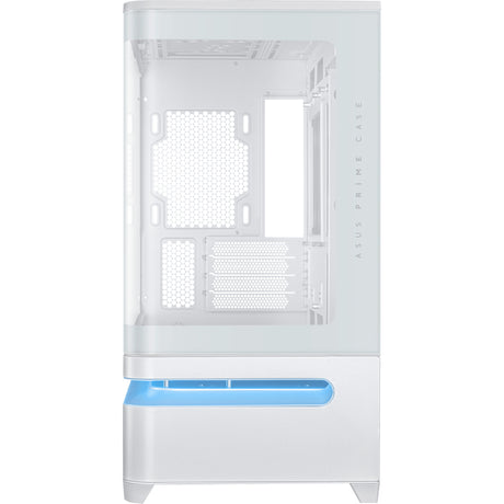 Carcasa Asus Prime Ap202 Midi Tower (Blanco | 2x USB-A | 1x USB-C | RGB | Vidrio templado)