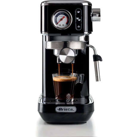 Cafetera espresso Ariete moderna espresso slim 1381 12 (negra)