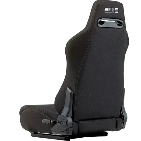 Asiento reclinable de élite ers3 de carreras de siguiente nivel - silla de carreras de tela simaero mesh edition (negro)