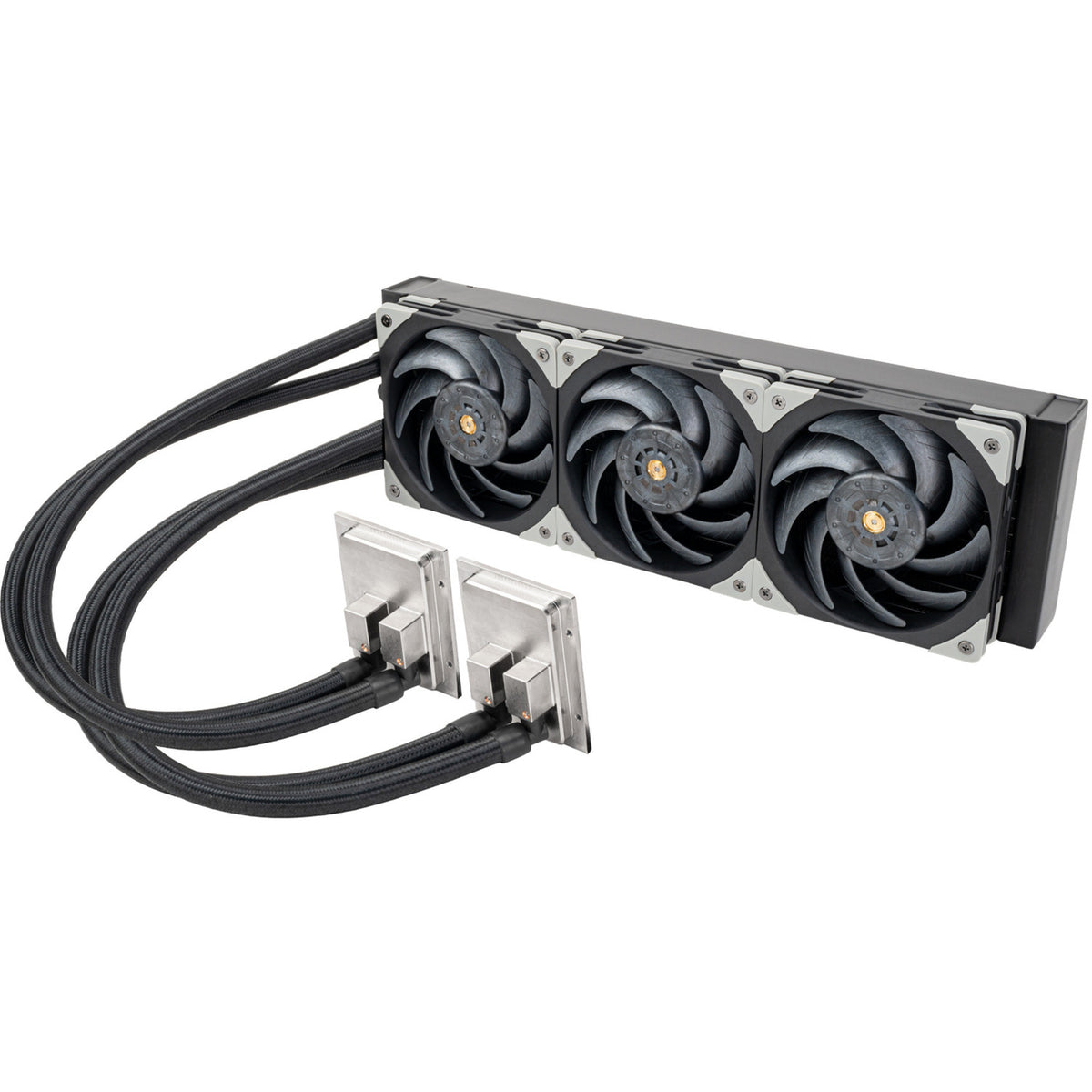 Silverstone xe360pdd refrigeración por agua (plata negra, pwm de 4 pines)