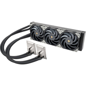Silverstone xe360pdd refrigeración por agua (plata negra, pwm de 4 pines)