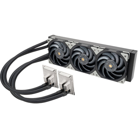 Silverstone xe360pdd refrigeración por agua (plata negra, pwm de 4 pines)