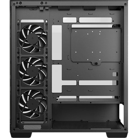 Carcasa torre midi Deepcool CG580 4f v2 (negro | 2x USB-A | 1x USB-C | RGB | vidrio templado)