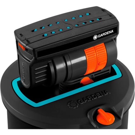 Aspersor oscilante emergente Gardena os 140 (negro naranja, 8223-20)