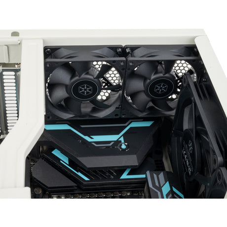 Carcasa HTPC Silverstone FLP01 (crema | 2x USB-A | 1x USB-C)