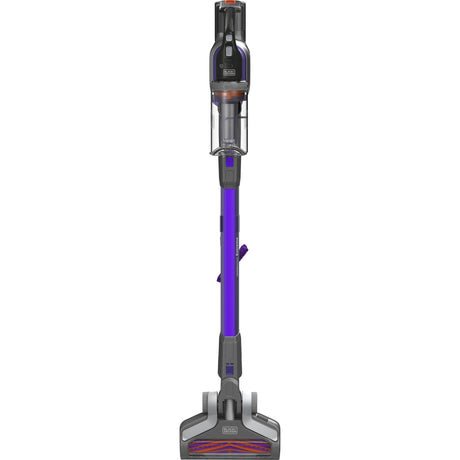 Aspiradora de palo para mascotas extrema Black+decker 36v 4 en 1 power series (púrpura)