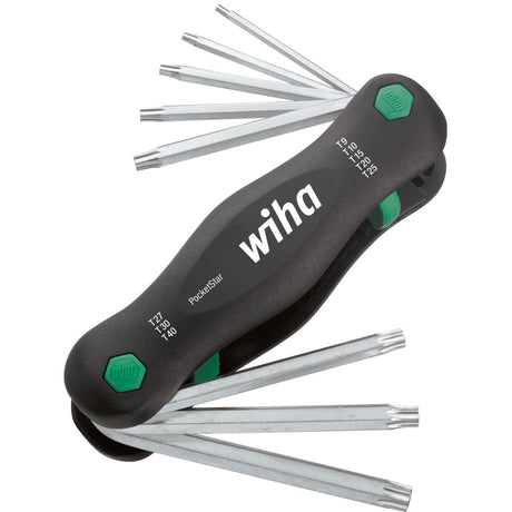 Wiha Pocketstar multiherramienta (negro, 8 piezas)