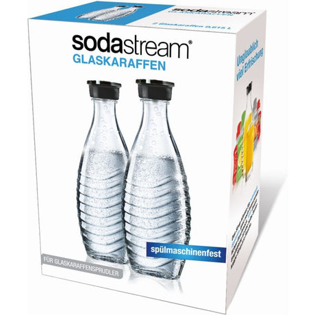 Botellas de cristal de vidrio Sodastream 615ml.
