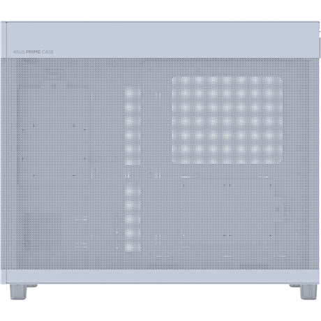 Asus Prime Ap303 - Carcasa Midi Tower con panel de malla (blanco | 2x USB-A | 1x USB-C)