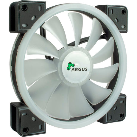 Inter-tech argus rs-141 rgb ventilador de caja (negro, 140 x 140 x 25 mm, pwm)