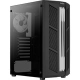 Carcasa Aerocool Prime V2 Midi Tower (negro | 2x USB-A | RGB | ventana)