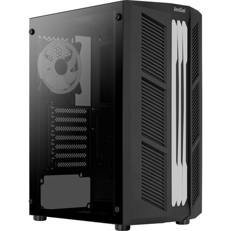 Carcasa Aerocool Prime V2 Midi Tower (negro | 2x USB-A | RGB | ventana)