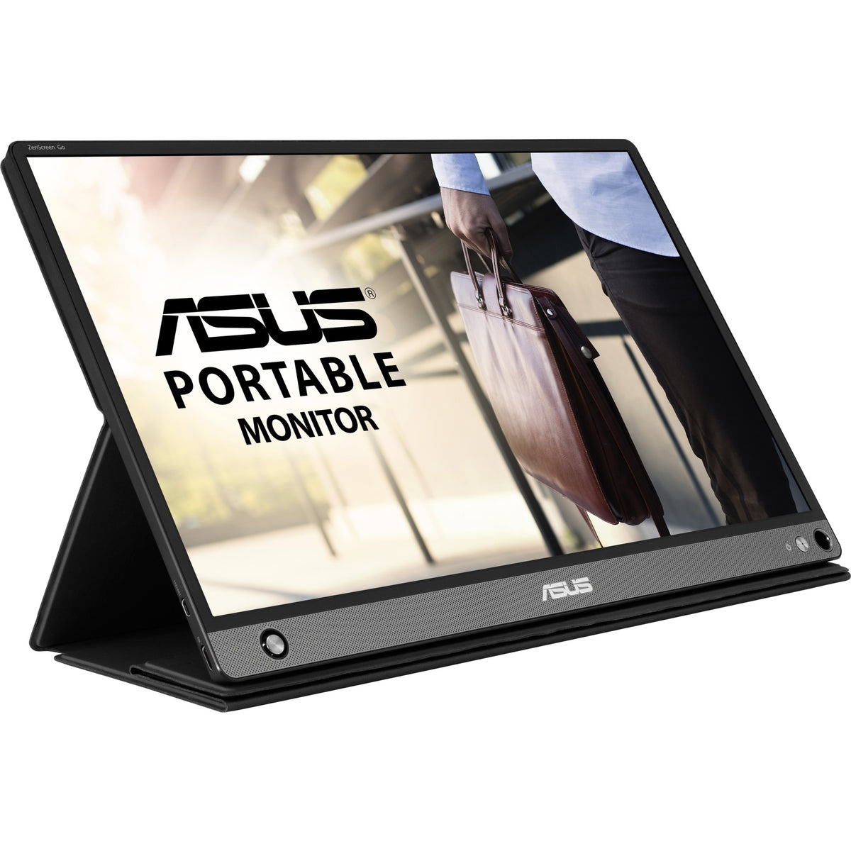 Monitor Asus Zenscreen Go MB16AHP 15.6 (negro, micro-HDMI, USB-C, micro-USB)