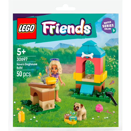 Lego friends - Juguete de construcción DIY de la caseta para perros de Nova (30697)