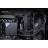 Alphacool core ocean t38 360 refrigeración por agua (negro)