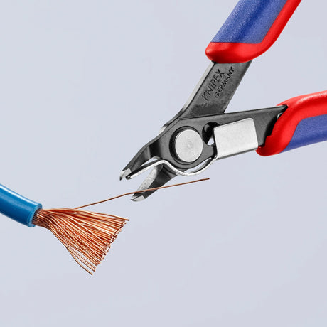 Knipex 7841125 alicates de corte lateral de precisión super-knips - electrónica - 125 mm
