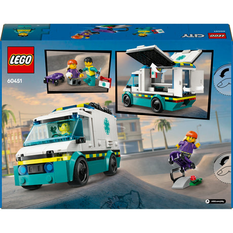Ambulancia de la ciudad de Lego - 60451