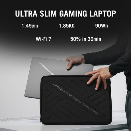 Asus rog zephyrus g16 gu605cm-qr026w 16 portátil para juegos (gris oscuro | ultra 9 285h | rtx 5060 | 16 GB | 1 TB SSD)
