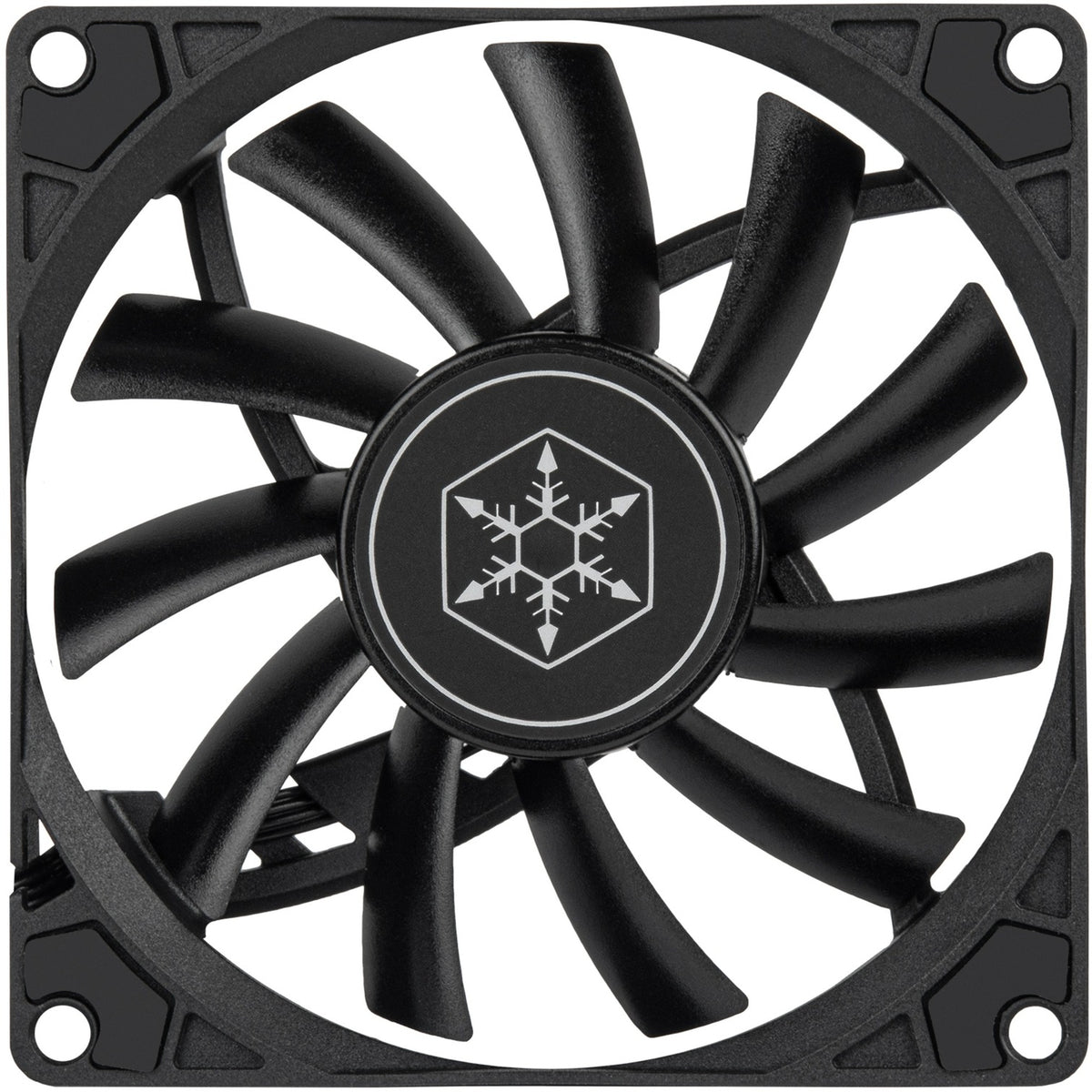 Silverstone air slimmer 90 ventilador para caja (negro, 92 x 92 x 15 mm, pwm)